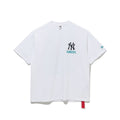 New York Yankees MLB Poster White Short Sleeve T-Shirt