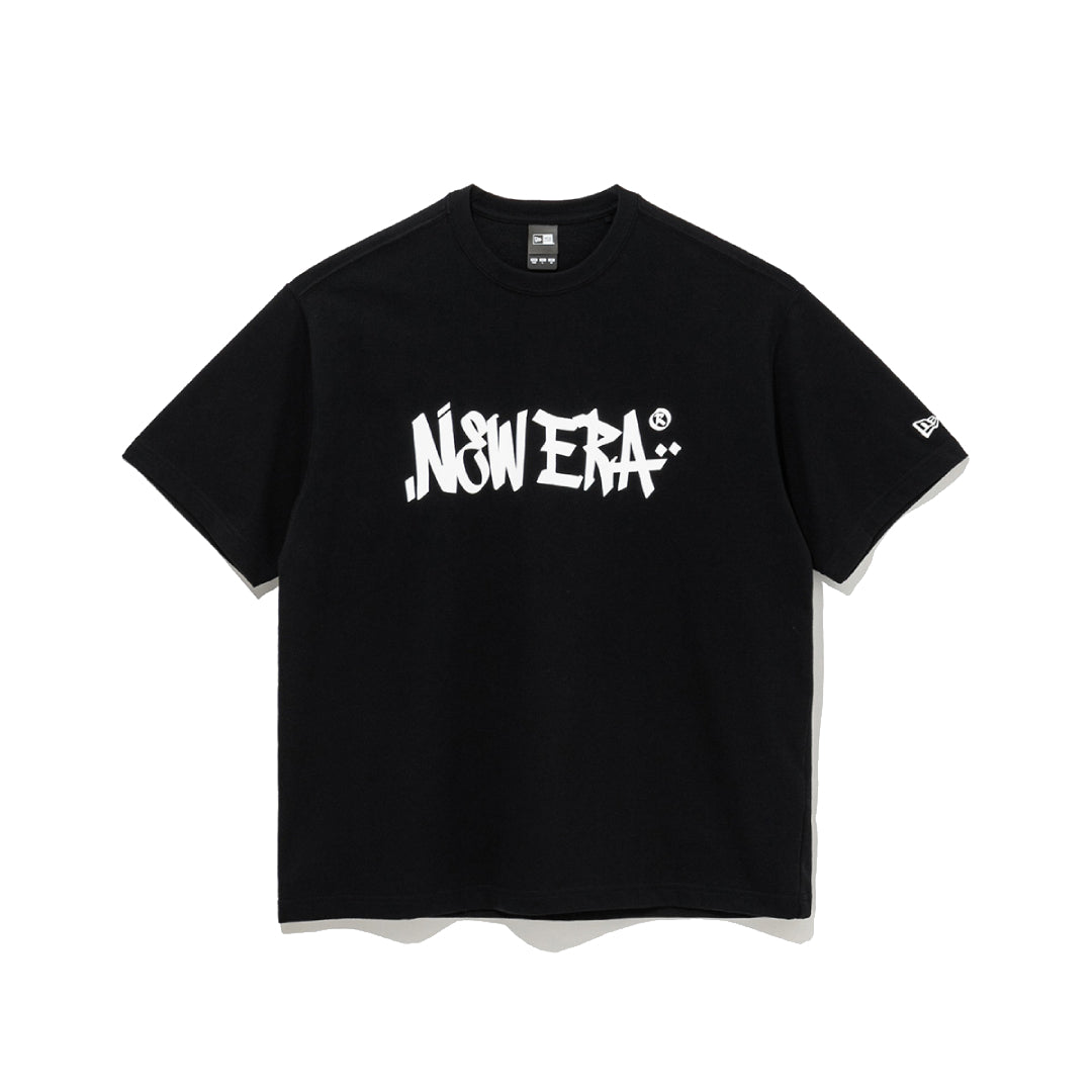 New Era Water Fountain Black Short Sleeve T-Shirt