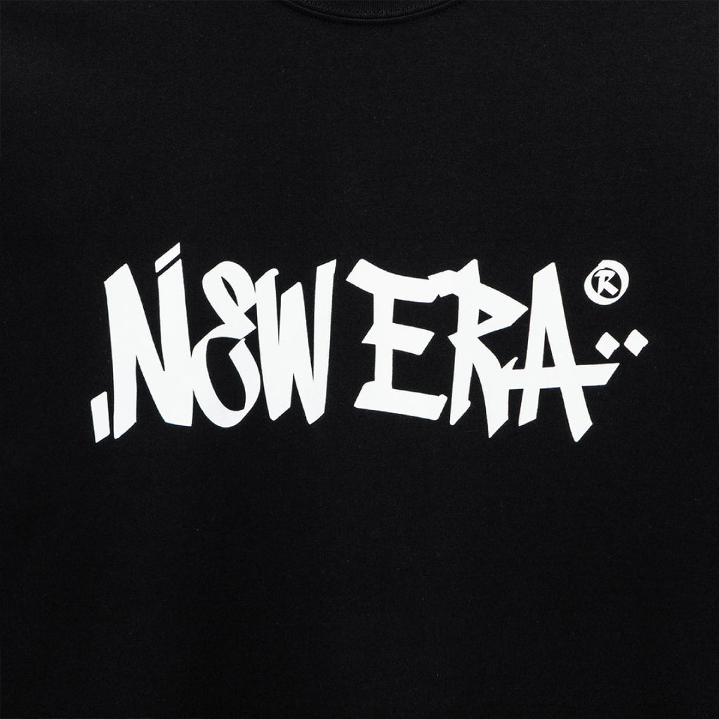 New Era Water Fountain Black Short Sleeve T-Shirt