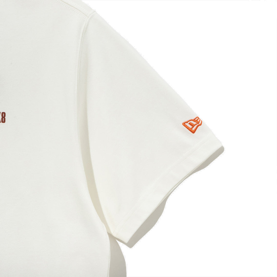 New Era Vintage Cam White Short Sleeve T-Shirt