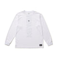 New Era Vertical Logo White Long Sleeve Tech T-Shirt