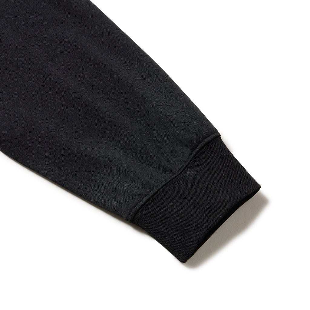 New Era Vertical Logo Black Long Sleeve Tech T-Shirt