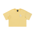 Los Angeles Dodgers Color Era Baby Yellow Women Boxy Tee