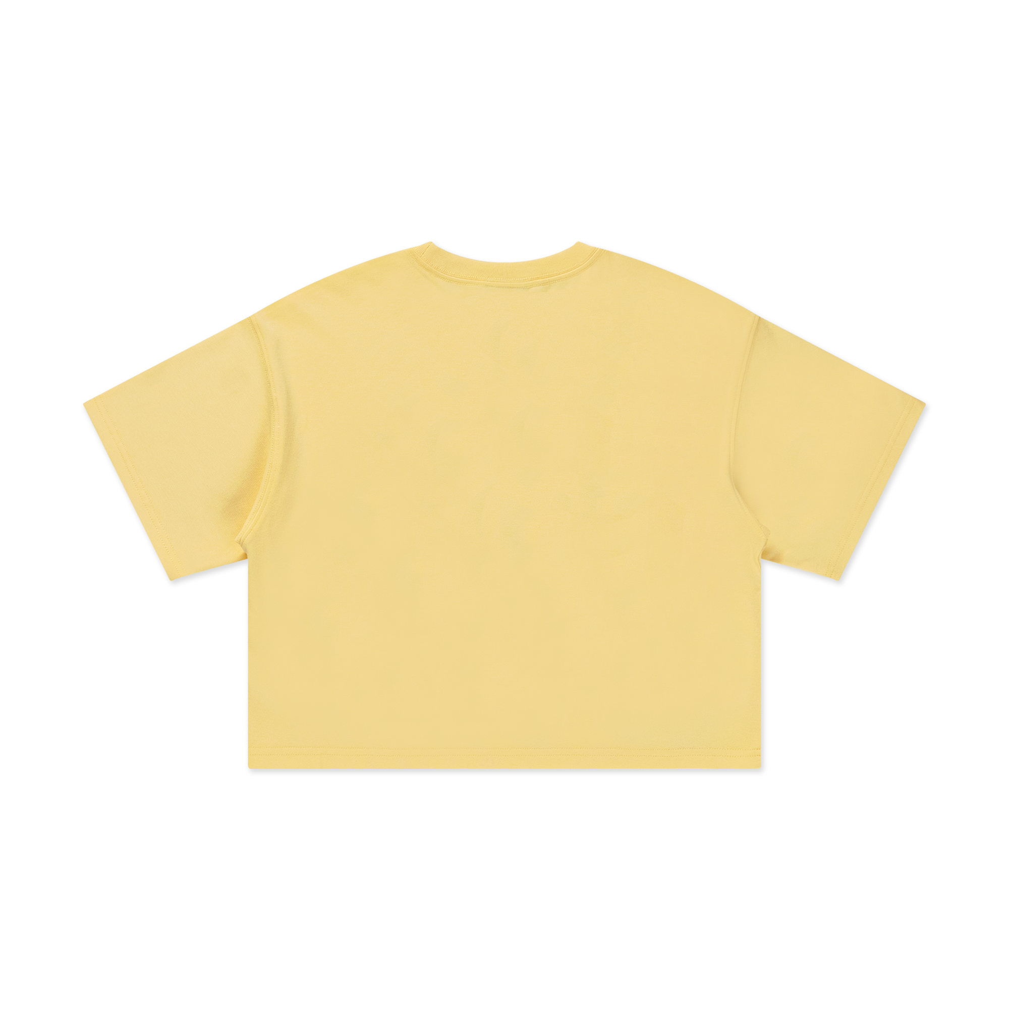 Los Angeles Dodgers Color Era Baby Yellow Women Boxy Tee