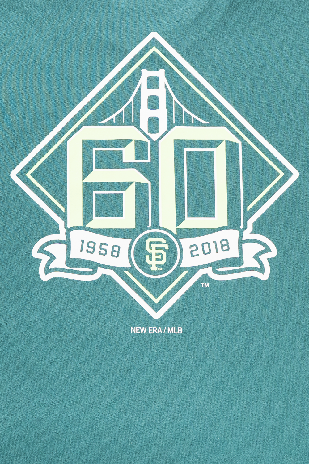 San Francisco Giants Garden Pine Needle Green Short Sleeve T-Shirt