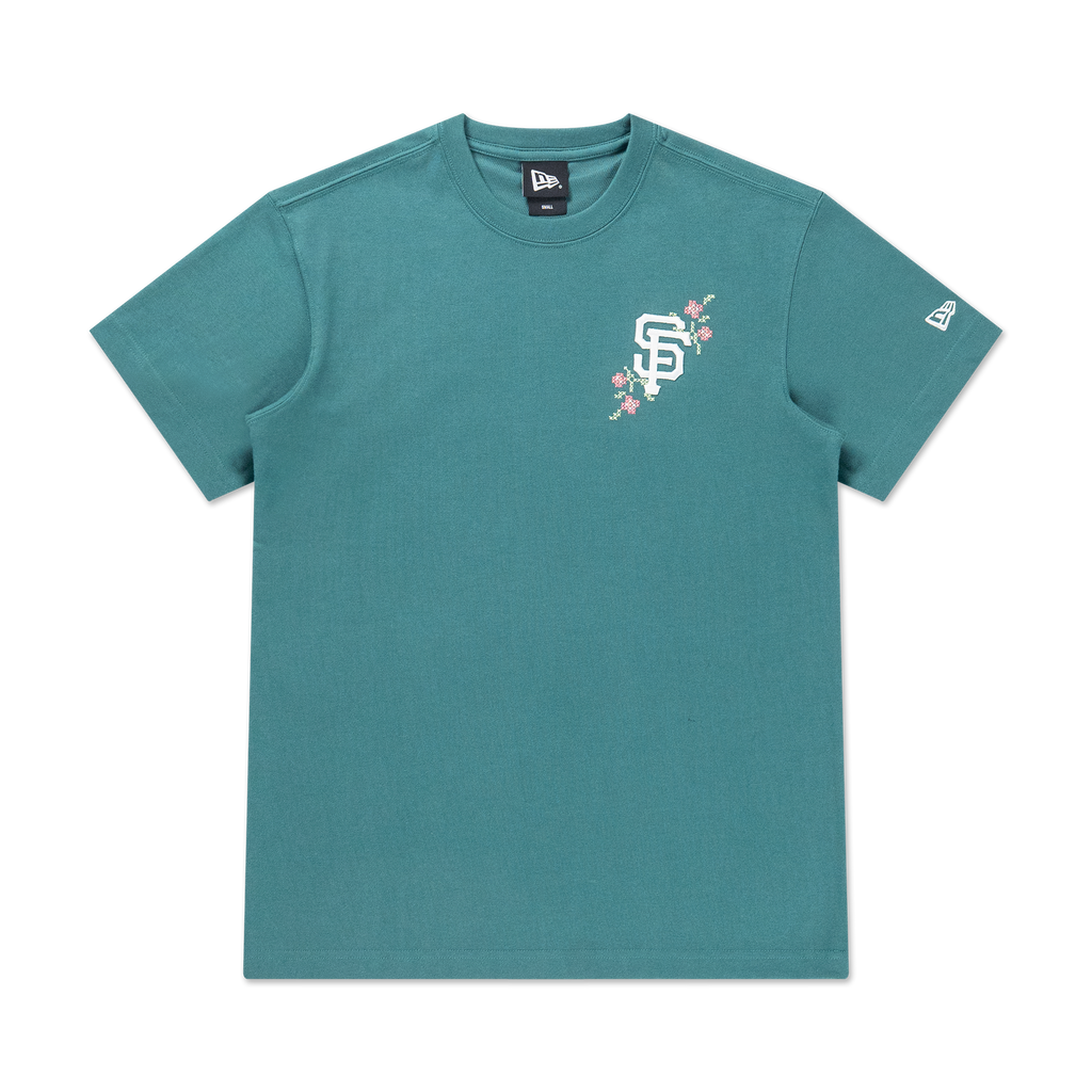 San Francisco Giants Garden Pine Needle Green Short Sleeve T-Shirt