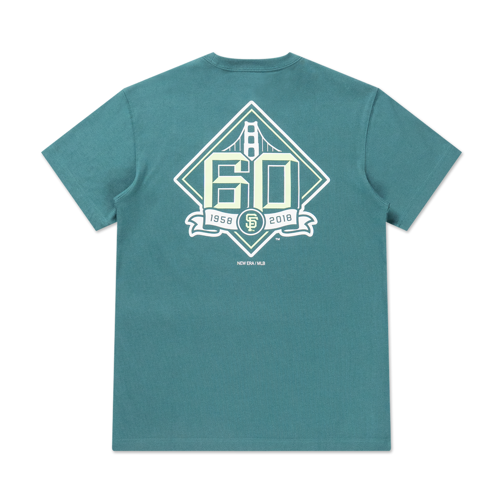 San Francisco Giants Garden Pine Needle Green Short Sleeve T-Shirt