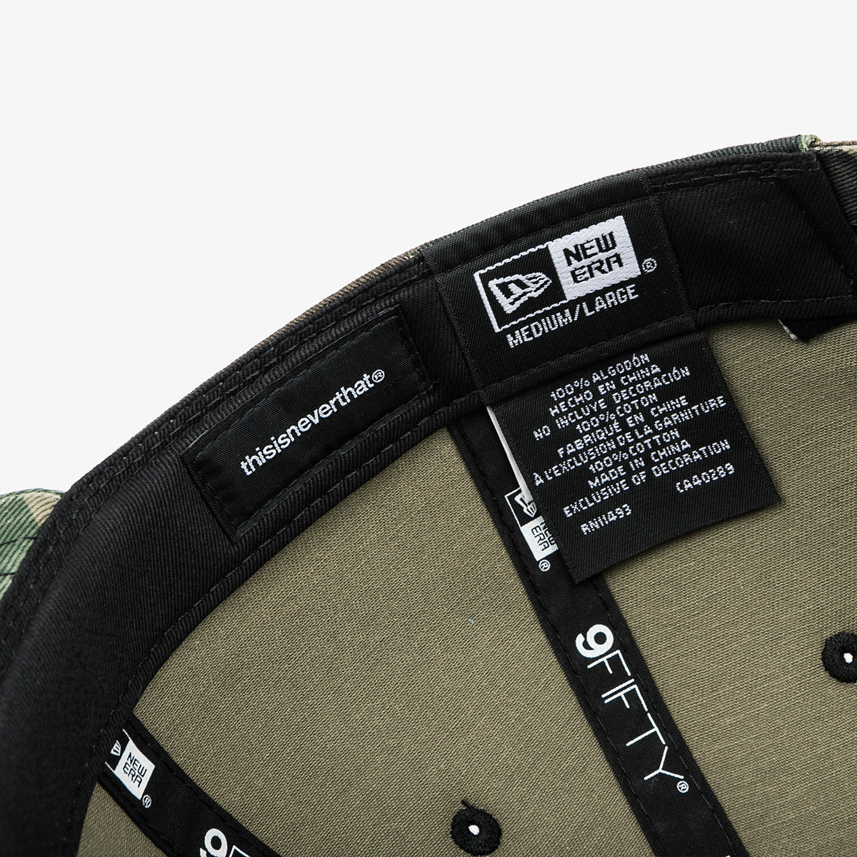 9FIFTY Retro Crown New York Mets New Era x thisisneverthat Camo Adjustable