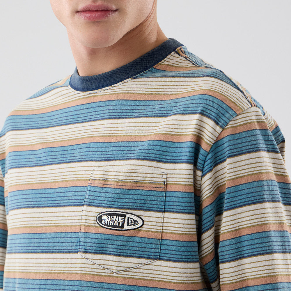 New Era x thisisneverthat Border Beige Long Sleeve T-Shirt