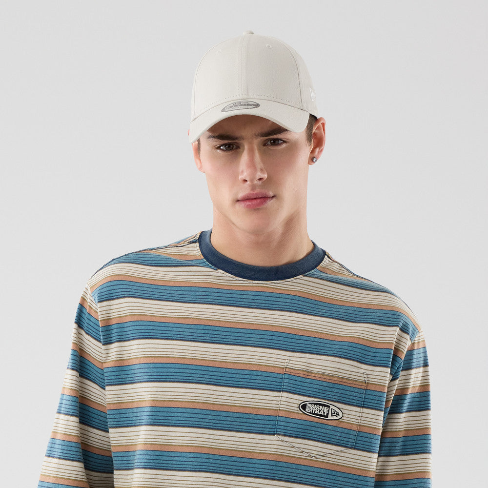 New Era x thisisneverthat Border Beige Long Sleeve T-Shirt