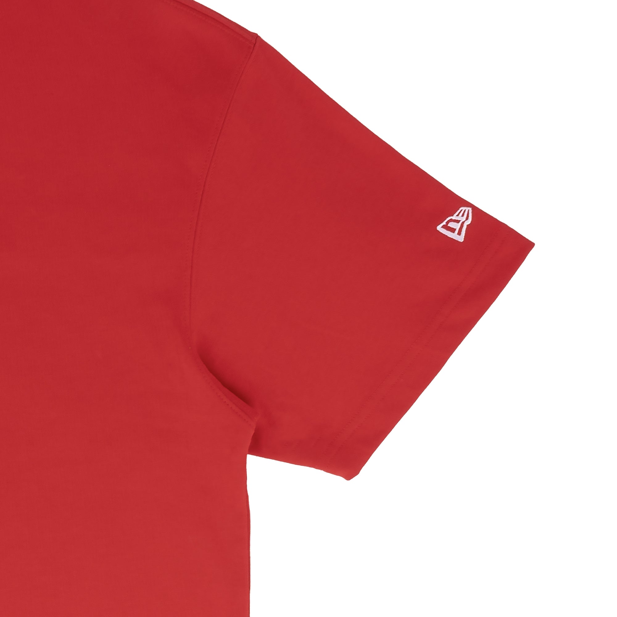 New York Yankees MLB Logo Scarlet Oversized Short Sleeve T-Shirt