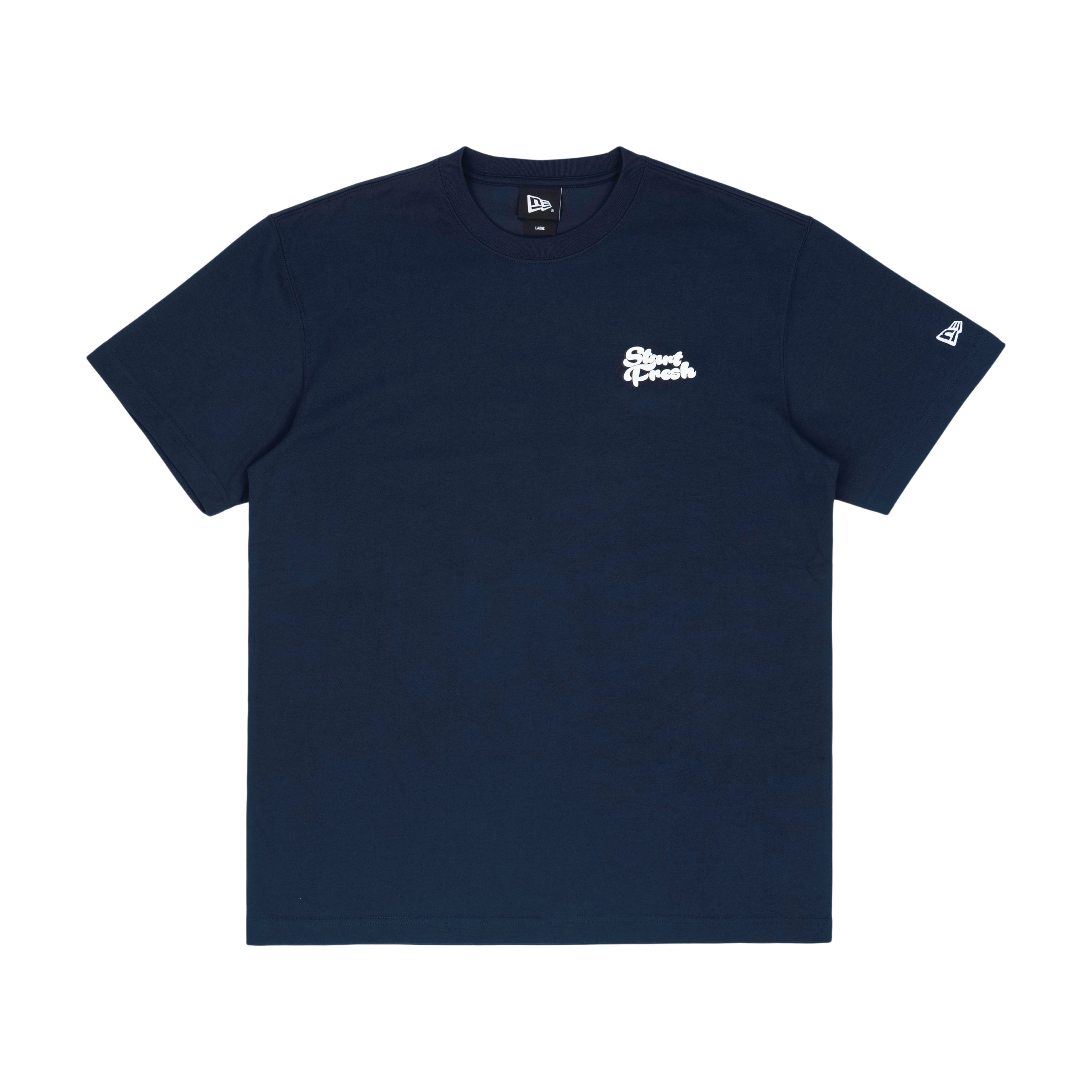 New Era Raya Kosong-Kosong Blue Short Sleeve T-Shirt