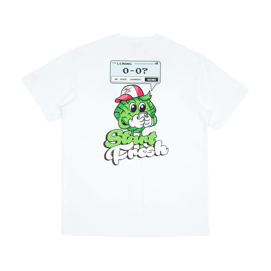 New Era Raya Start Fresh White Short Sleeve T-Shirt