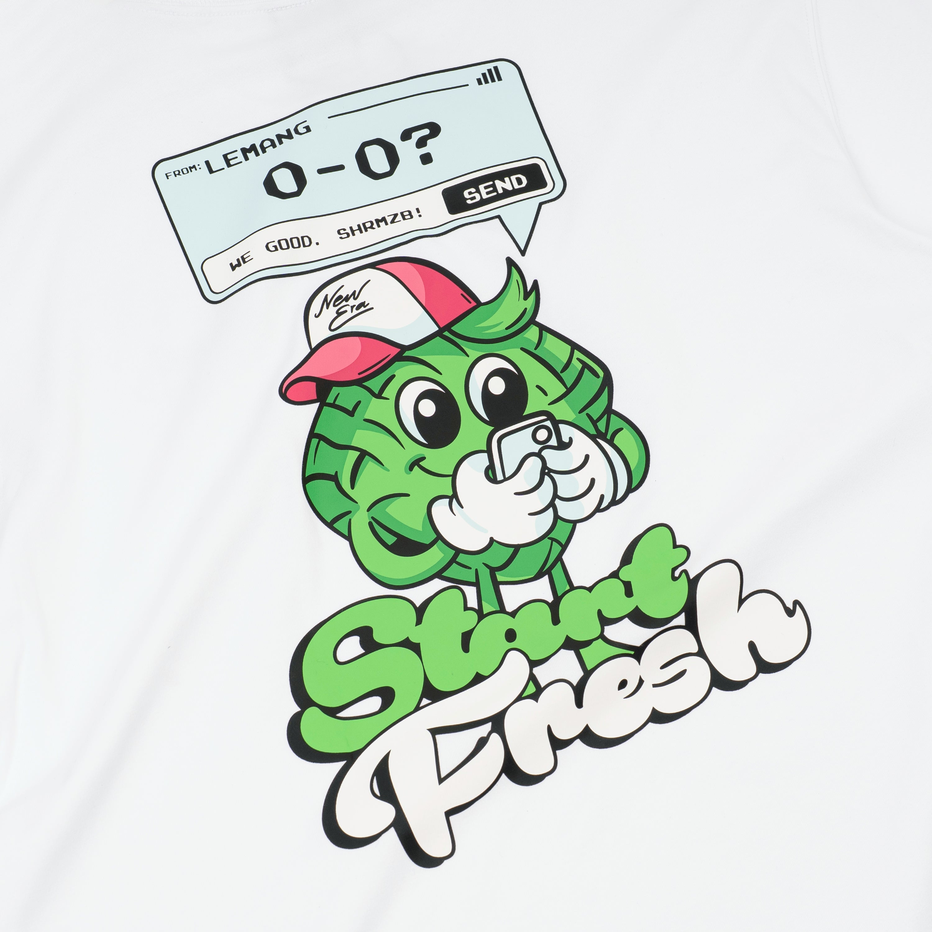 New Era Raya Start Fresh White Short Sleeve T-Shirt