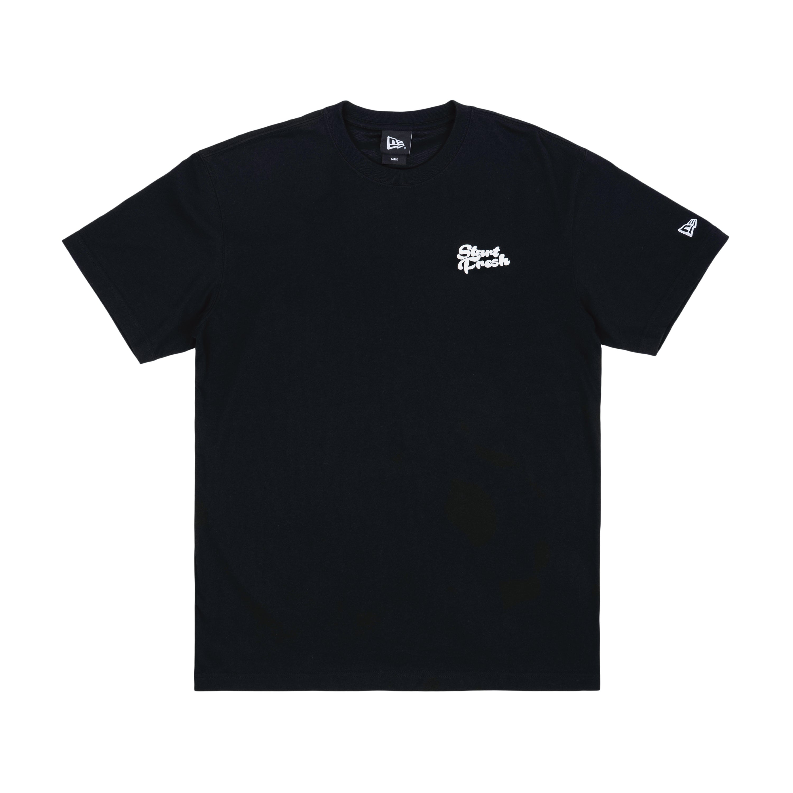 New Era Raya Start Fresh Black Short Sleeve T-Shirt