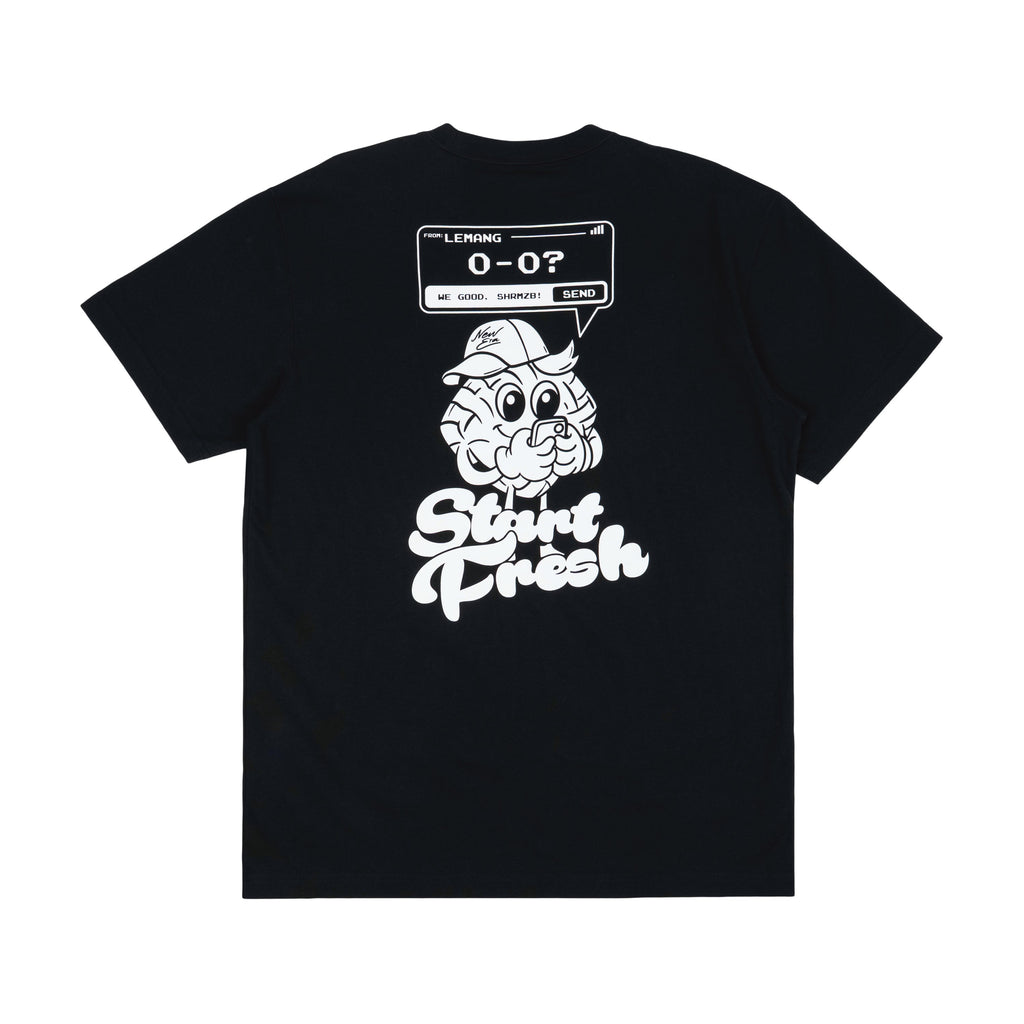 New Era Raya Start Fresh Black Short Sleeve T-Shirt
