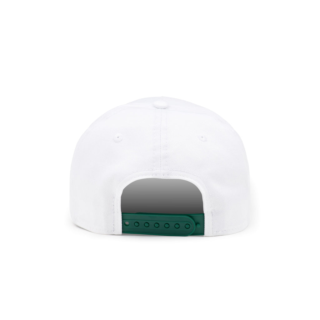 9FORTY A-Frame Raya Kosong-Kosong White Kelly Green Snapback