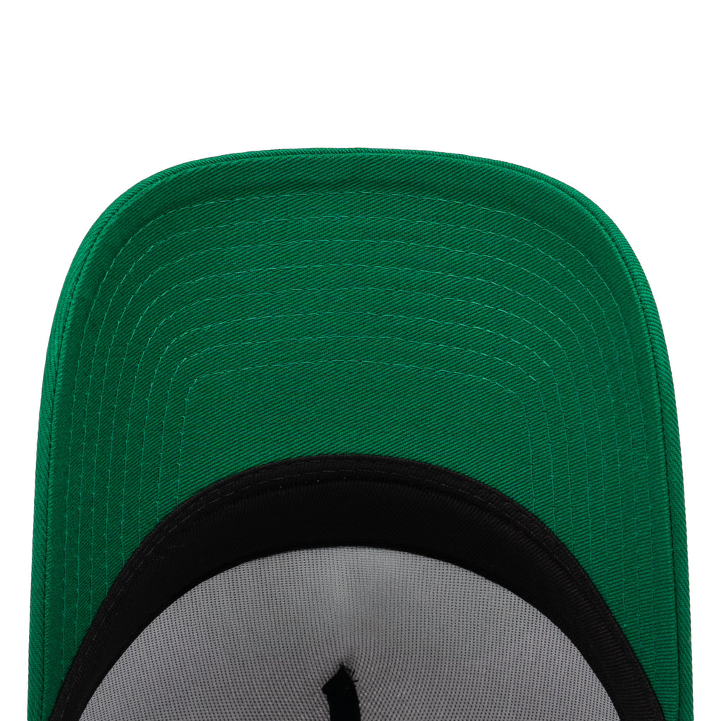 9FORTY A-Frame Raya Kosong-Kosong White Kelly Green Snapback