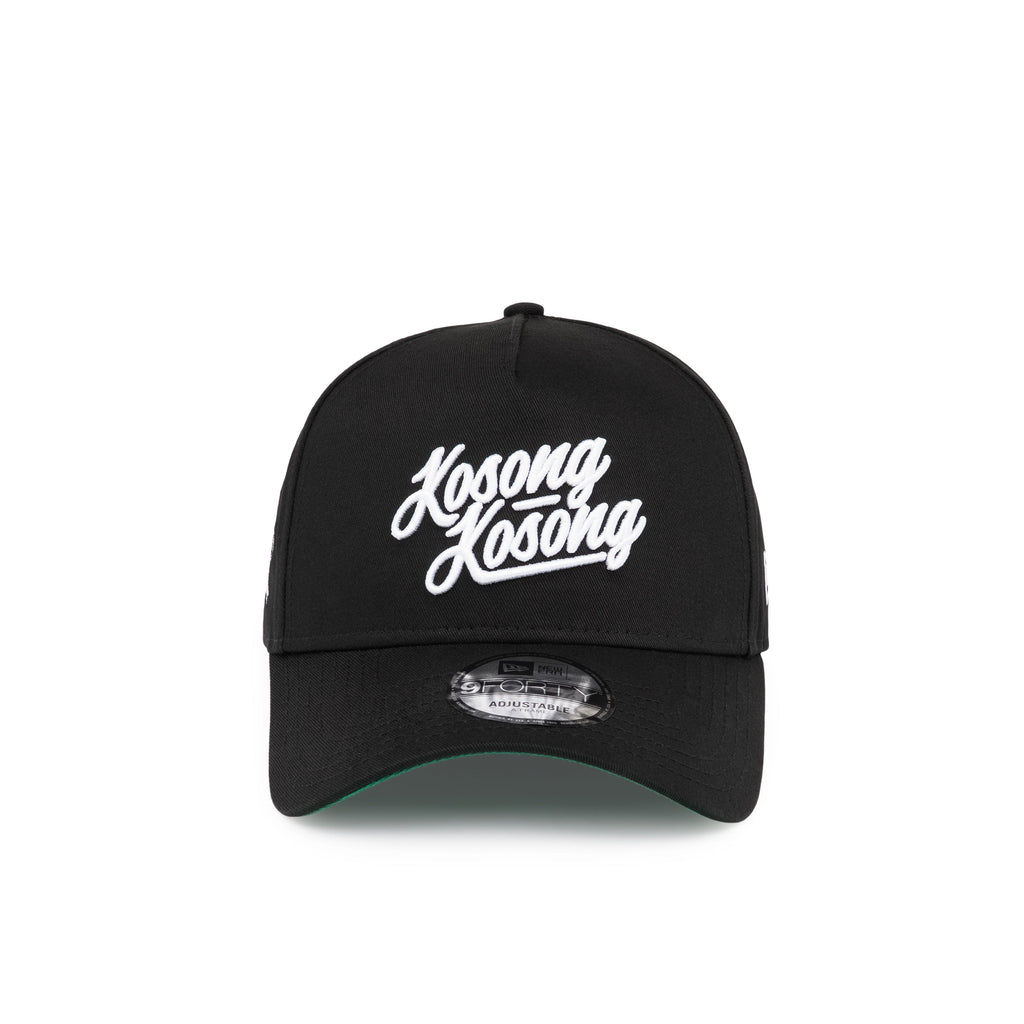 9FORTY A-Frame Raya Kosong-Kosong Black Snapback