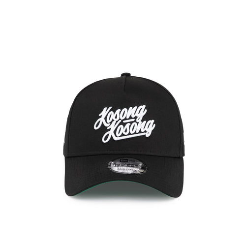9FORTY A-Frame Raya Kosong-Kosong Black Snapback
