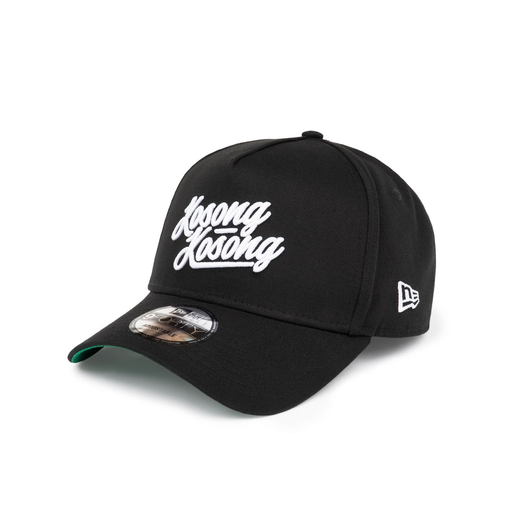 9FORTY A-Frame Raya Kosong-Kosong Black Snapback