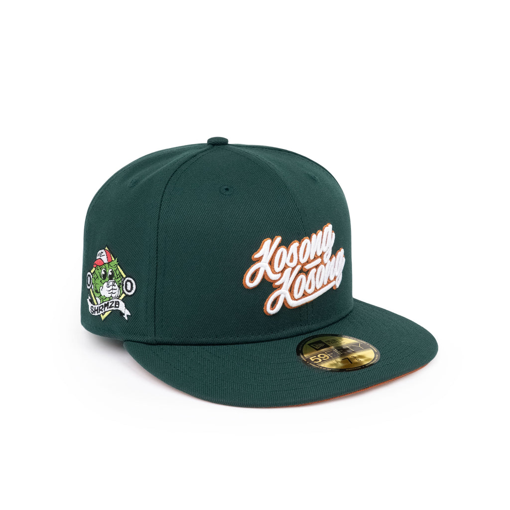59FIFTY Raya Kosong-Kosong Dark Green Fitted
