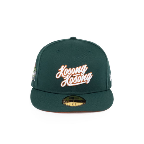 59FIFTY Raya Kosong-Kosong Dark Green Fitted