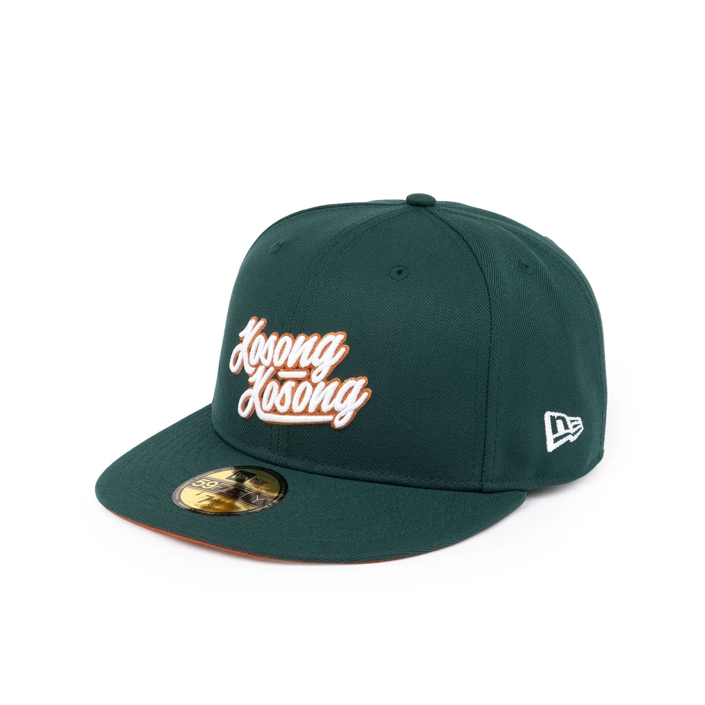 59FIFTY Raya Kosong-Kosong Dark Green Fitted
